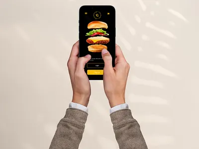 Buger Time Mobile App burger daily dailyui design fastfood mobile app restaurant ui ui challenge ui design