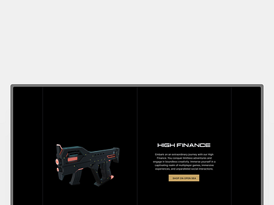 WRLD-NFT MINTS 3d 3d guns assets crypto game design landing page mint nft web3 web3game website