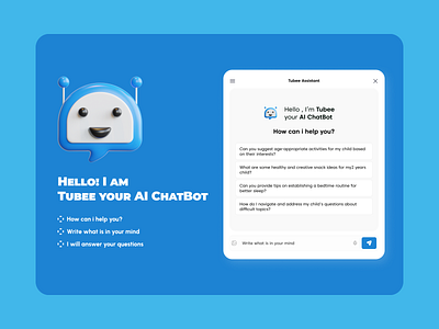 AI Chatbot Web UI ai chatbot homepage minimalist uiux web ui welldux