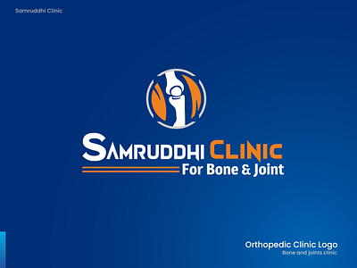 Samruddhi Clinic Logo | Bone Logo | Joint Logo | DesignoFly bone logo bone logo design bone treatment brand identity branding hospital logo hospital logo design joint logo joints logo design leg bone logo leg logo logo logo design orthopedic orthopedic clinic orthopedic hospital orthopedics orthopedics logo samruddhi clinic samruddhi clinic logo