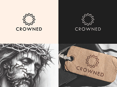 Crown of Thorns Logo apparel logo christian clothing christian clothing logo christian logo clothing logo creative fashion logo crown fashion logo crown logo crown of thorns crown of thorns fashion logo crown of thorns logo fashion creative logo fashion logo fashion wordmark logo logo mens fashion logo minimal fashion logo minimal logo wordmark logo