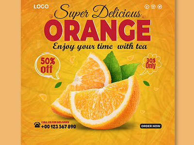 SOCIAL MEDIA POST ORANGE JUICE... ads banner design advertising animation banner design carrossel confeitaria fitness food food design graphic design logo media post motion graphics panificadora post design restaurant social media confeitaria social media doceria social media panificadora social media post banner