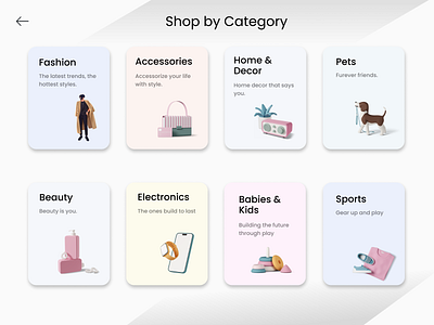 E-commerce Design app design e commerce ecommerce figma homepage shopping ui webdesign website website design