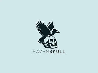 Raven Skull Logo black magic black raven flying raven game skull gaming logo gaming raven gaming skull horror magic night night raven raven head raven logo raven skull raven skull logo ravens skull head skull logo skull raven skull raven logo