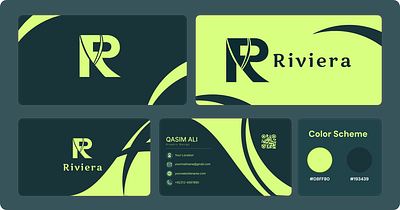 Rivier Company: Premium Brand Identity adobe illustrator branding design figma graphic design logo design presentation design
