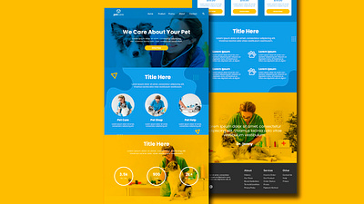 Web Design: Ui/Ux graphic design