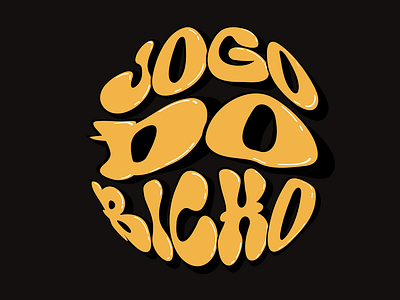 JOGO DO BICHO | LOGO design illustration lett lettering logo typography