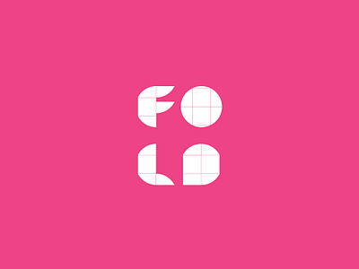 FOLD a m advertising agency art direction branding design f.o.l.d fld fold foldsides glyphs graphic design id logo logotype pink pro typo typografy work