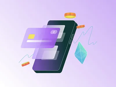 Crypto wallet and online banking animation bank card credit card crypto crypto ethereum crypto mining crypto money crypto wallet cryptocurrency earnings ethereum exchange investment technology trend uptrend virtual currency