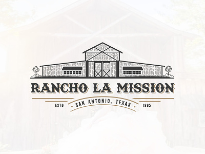 Rancho La Mission brand brand designer branding evenet venue event graphic designer logo designer logo ideas logo maker logos luxury luxury logo ranch ranch logo rancho wedding wedding logo