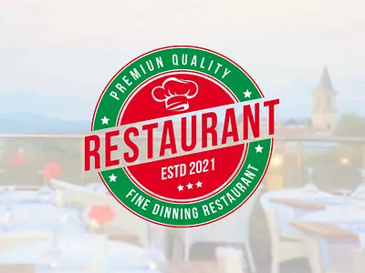 Restaurant vintage logo design chef cook design food italian italian restaurant logo restaurant vinrage
