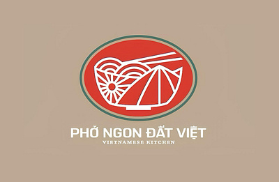 PHO NGON DAT VIET | LOGO DESIGN & BRAND IDENTITY app branding design dining graphic design illustration logo logos logotype logotypo pho restaurant restaurant logo typography ui ux vector vietnamese