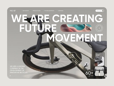 Website Design. Innovative Bicycles bicycles corporate design innovative product shop store website