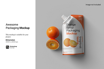 Awesome Packaging Mockup sachet
