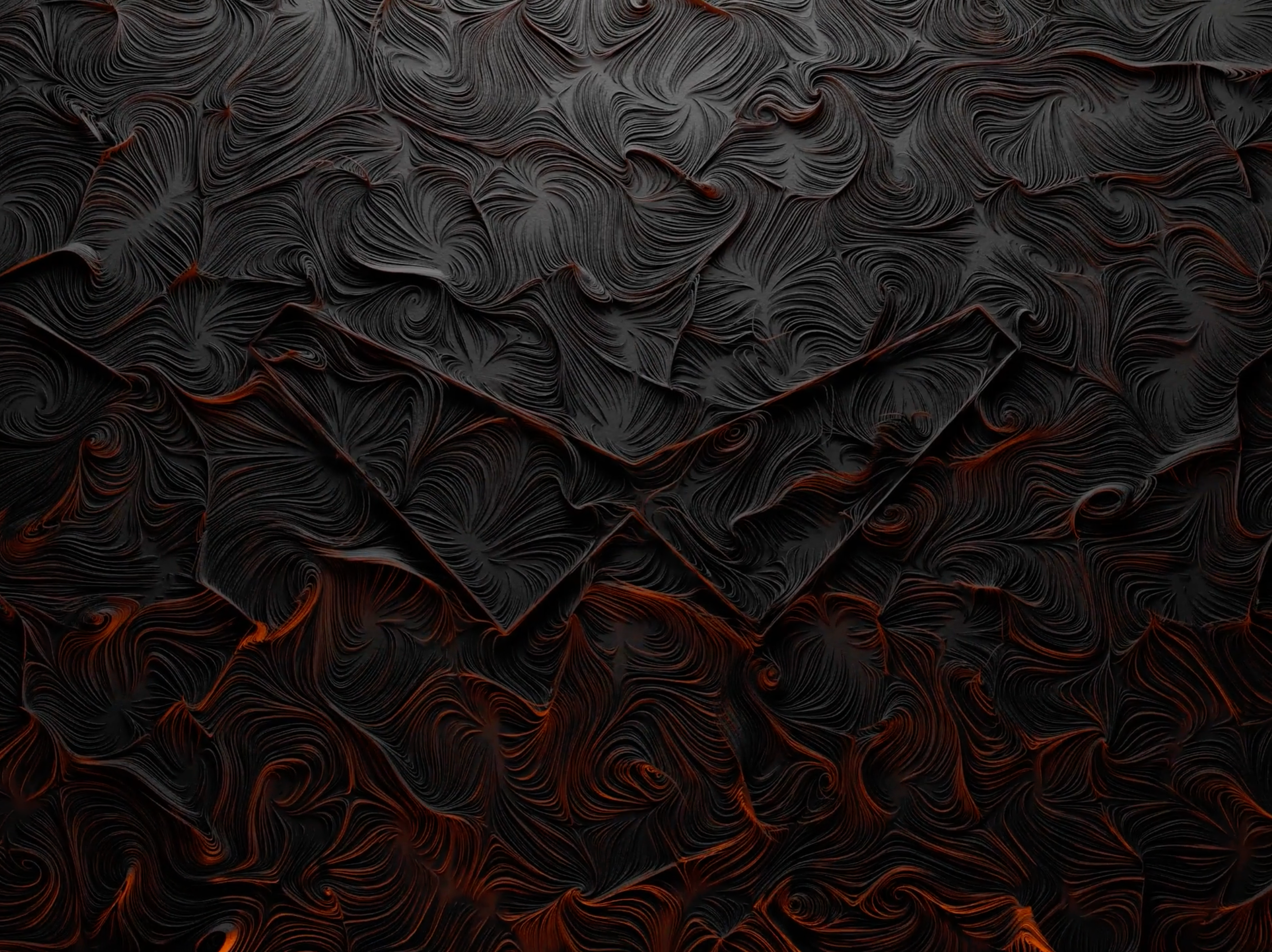 The Hypnotic Dance of Volcanic Echoes 3d animation b2b blender cg cgi dance echo illustration lines motion ui webdesign