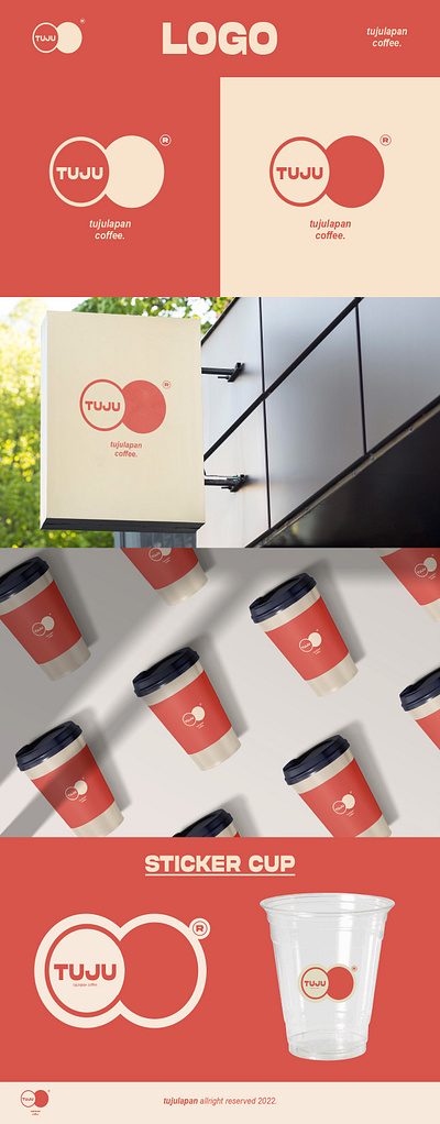 Logo Design for Tujulapan Coffee branding graphic design logo ui