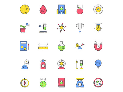 Science Fair Icons free download free icon freebie icon design icon download science fair science icon