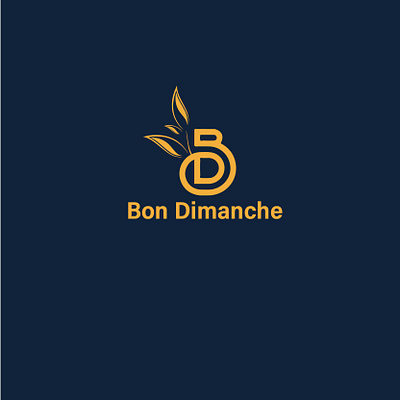 Bon Dimanche branding design graphic design illustration logo typography vector