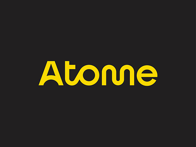 Atome abstract ai atom banking bold branding clever digital dynamic finance fintech futuristic logo mark minimal modern money payment technology wordmark
