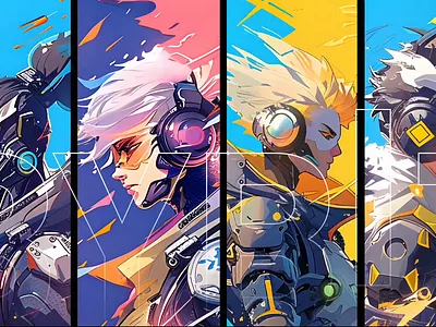 CyberNFT motion graphics