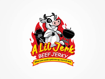 Cartoon Logo - A Lil Jerk branding caricature cartoon design designer graphic design illustration logo logodesign logomark vecto