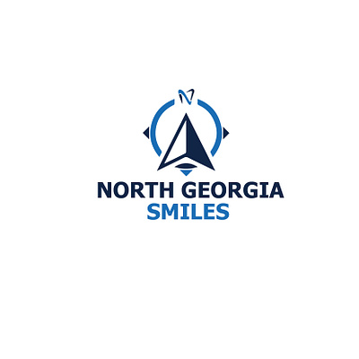 Dental North Logo branding dental design graphic design illustration logo north typography vector