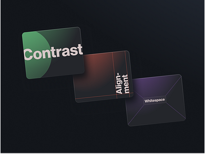 Slides cards gradient graphic design illustration slides tutorial visual design