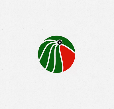 Minimal Parrot Logo Design bird logo dynamic flat illustration logo logo design minimal minimal bird logo minimal logo design modern parrot parrot illustration symbolic tropical tropical logo