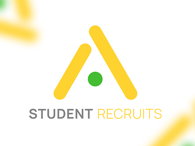 Logo for Student Recruits branding design graphic design illustration logo vector