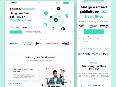 EasyPR Website Design animation app branding creativedigitalsolutions design graphic design innovationindesign itconsulting logo motion graphics pandalytictechnology ui uiux ux vec vector web websiteredesign