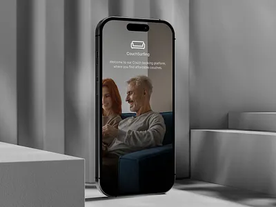 Couch Room Booking iPhone App app booking app iphone app iphone ui room booking travel app ui ux