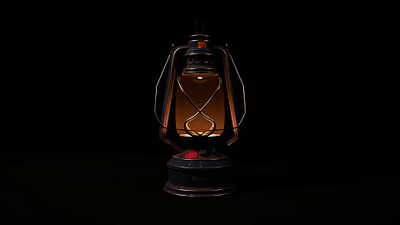Oil Lamp 3d 3d artist animation blender design game assets illustration lamp light lighting maya modeling oil lamp