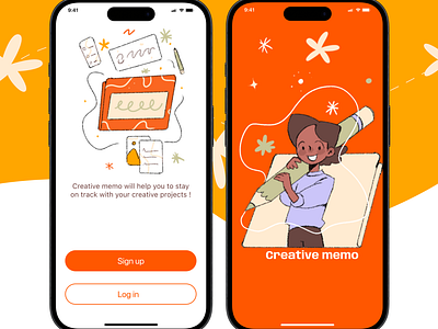 Creative Memo Case Study case study creative productivity app productivity app case study ui ui ux design ux design