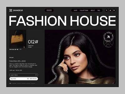 eCommerce Website for Luxury Clothes clothes daily ui design daily web design ecommerce ecommerce web design solution ecommerce website fashion glamour homepage lux design luxury online store online store web design retail shop clothes shopping site development solar digital ui design for online store ux design