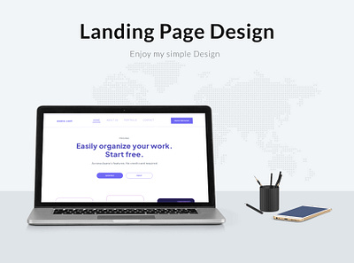 Landing Page Design branding figma design graphic design landing page design tranding design ui ux design web design