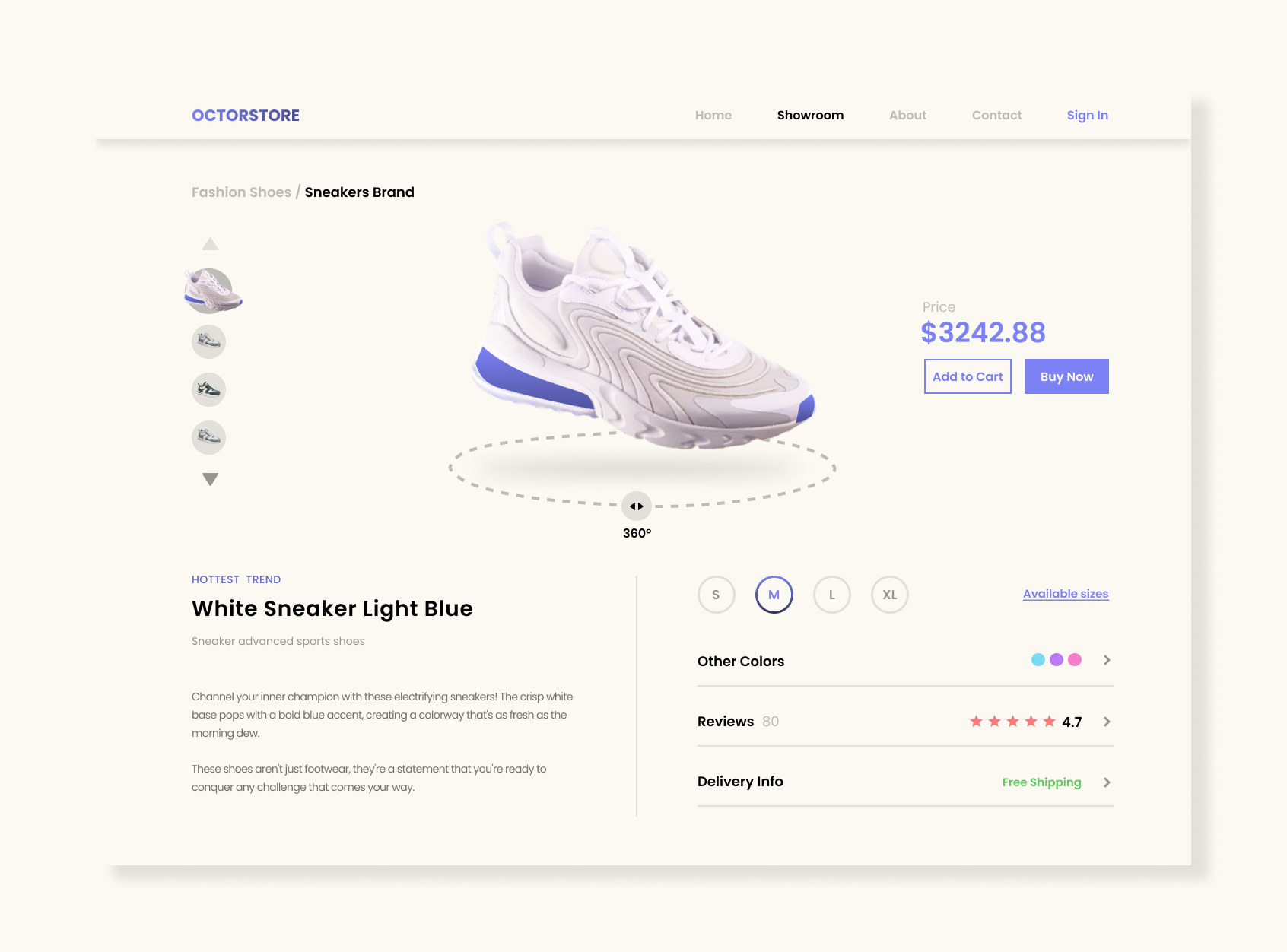 Example service media