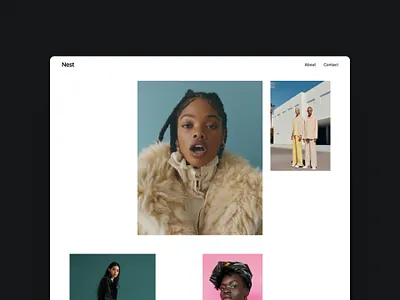 Free Minimal Portfolio Carrd Template ai carrd carrd.co clean designer free free template landing minimal personal photography template ui ux web design webdesign website