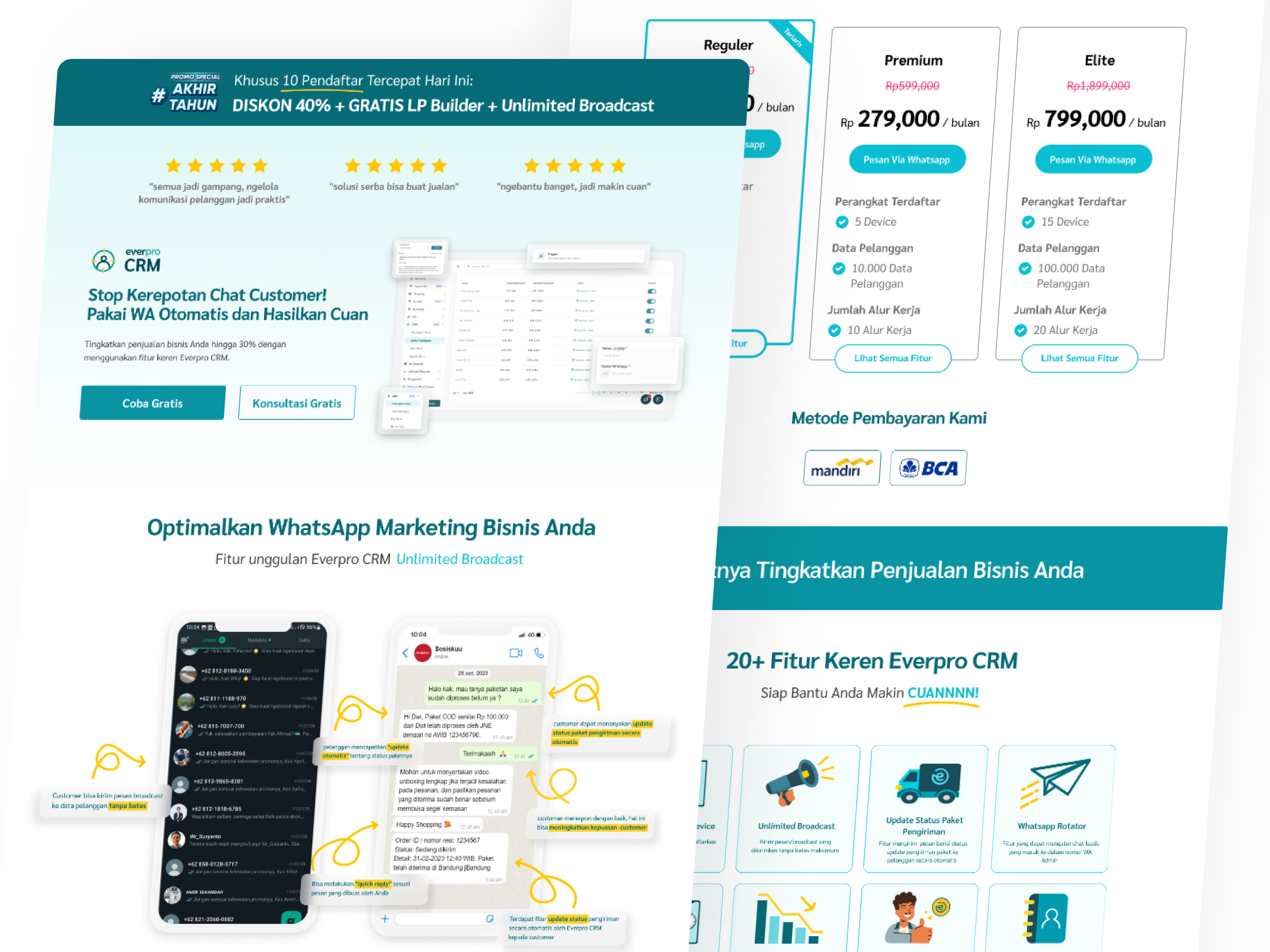 Example service media