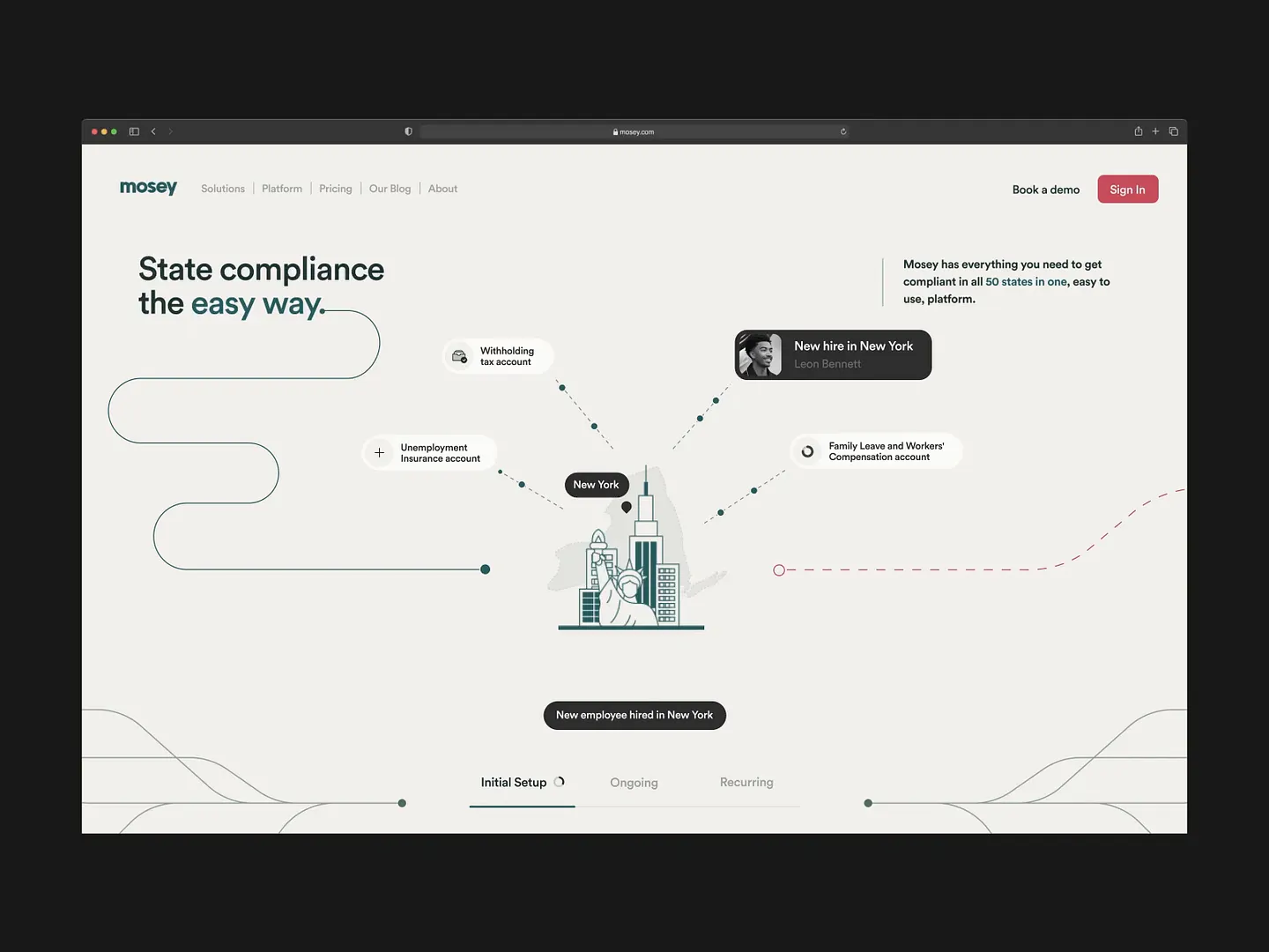 Streamlined Legal Website Design for Compliance Management