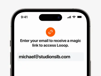 Email template button dailyui dailyuichallenge email email template expense tracker fintech gmail input field iphone mobile design orange uidesign uxdesign