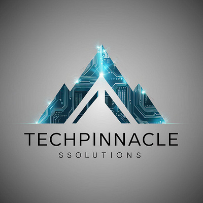 TechPinnacle Solutions 3d animation branding graphic design logo motion graphics solution technology ui