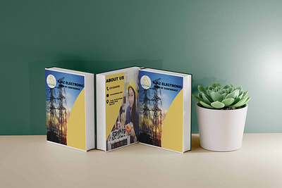 BOOK COVER/CO-APREATE PROFILE book cover design graphic design