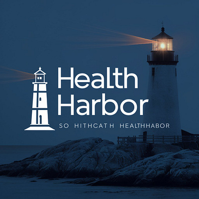 HealthHarbor 3d animation app branding care design graphic design health hospital illustration logo medical ui vector