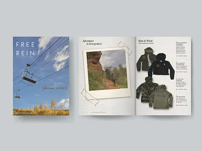 Free Rein Catalog adobe indesign catalog grids layout magazine