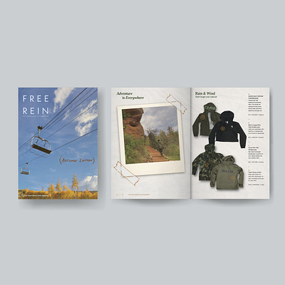 Free Rein Catalog adobe indesign catalog grids layout magazine