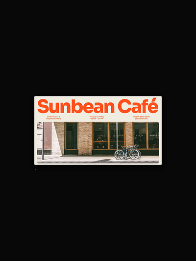SUNBEAN CAFÉ 3d animation app branding design graphic design illustration logo motion graphics ui vector