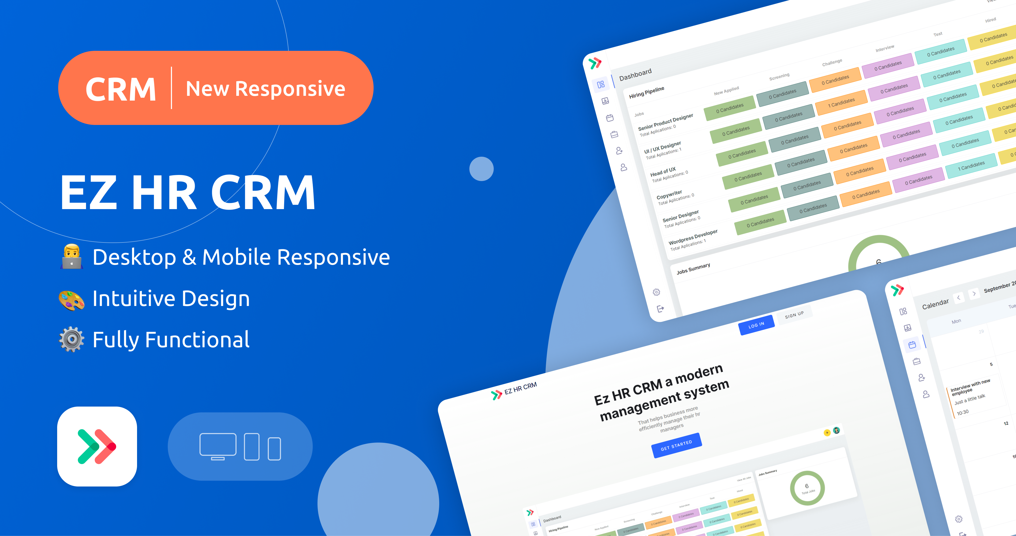 Ez HR CRM Dashboard NoCode Web Template balkan graph bubble.io eazycode hr hr dashboard nocode nocode development organization chart web development web template