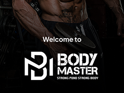 Body Master - Workout Mobile App UI graphic design logo mobile app ui