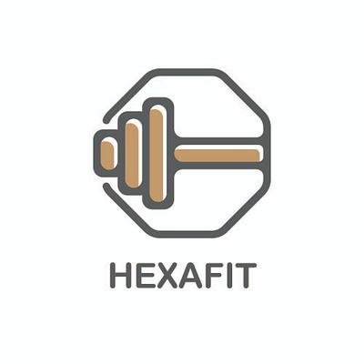 HexaFit app branding design graphic design illustration logo typography ui ux vector