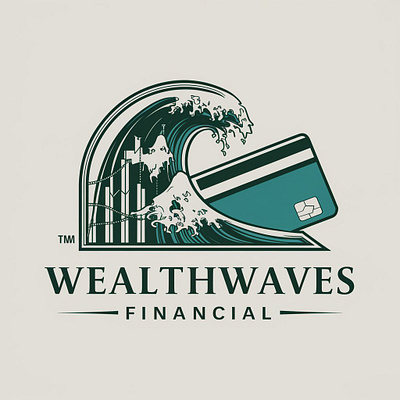 Wealth Waves Financial 3d advice animation app banking branding design financial graphic design illustration logo motion graphics ui vector wealth